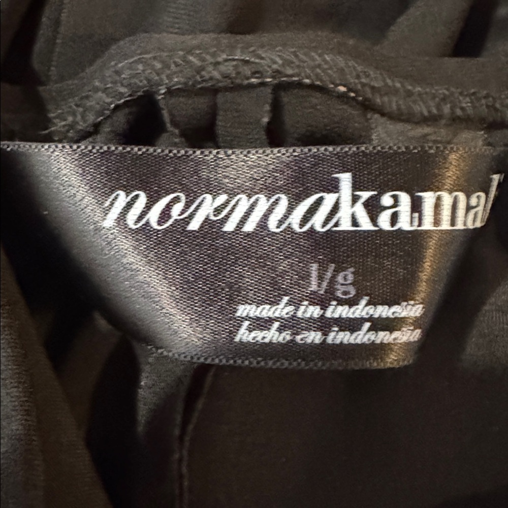 NWOT Norma Kamali Little Black Dress - Picture 9 of 9